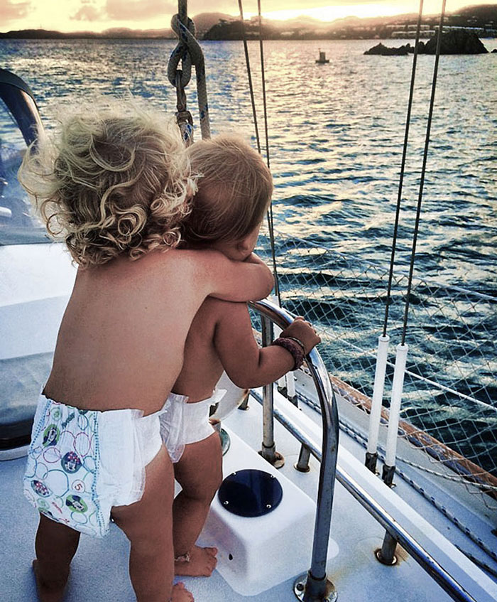 Extreme Parenting: Raising Three Toddlers On A Sailboat In The Caribbean