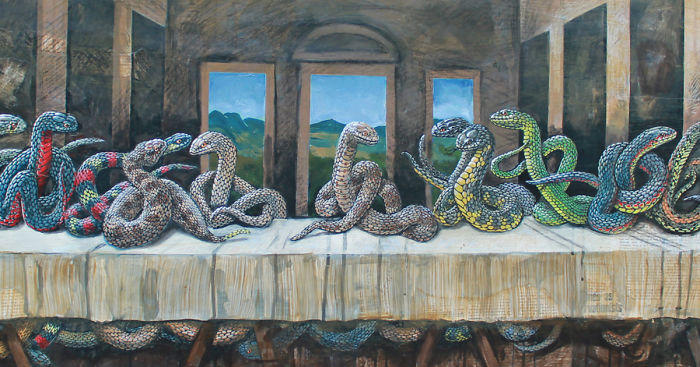 Snakes Invade Great Moments In Art History