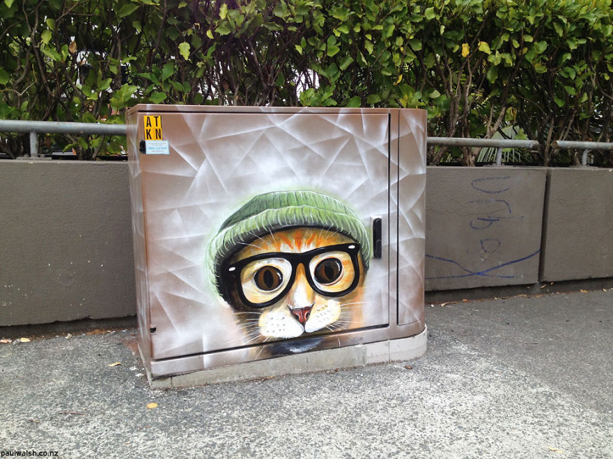 I Have Been Given Permission To Paint Utility Boxes In My City I Have Been Given Permission To Paint Utility Boxes In My City