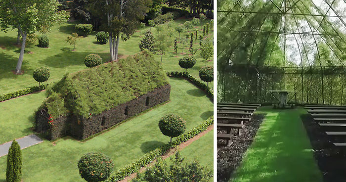 This Guy Spent 4 Years Growing A Church From Trees