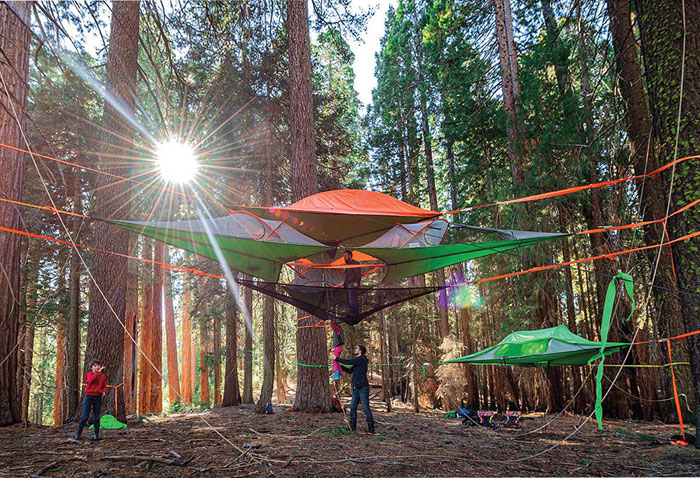 New Models Of Suspended Tents That Let You Sleep Among The Trees