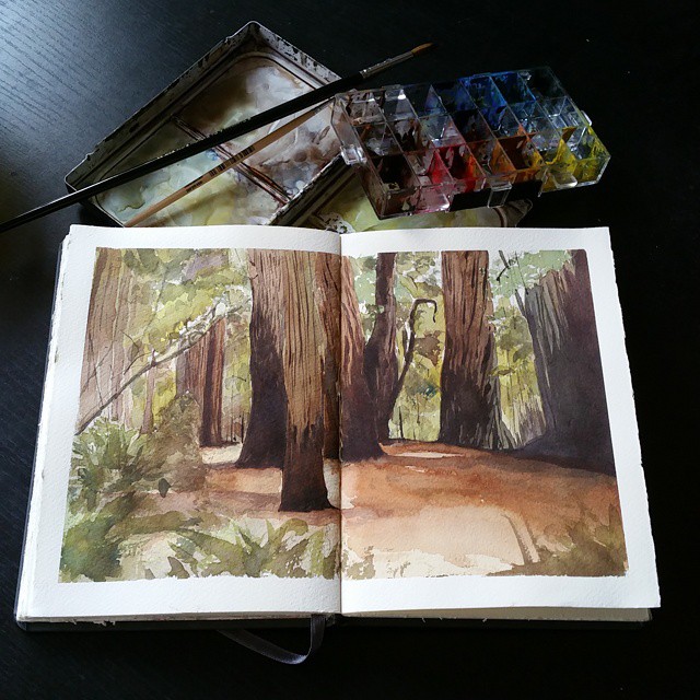 watercolor-painting-dream-road-trip-lian-cherng-zhi-2