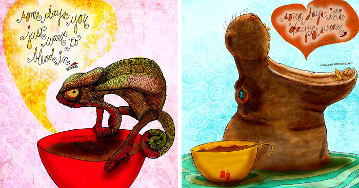 What My Coffee Says To Me: My Depression Inspired Me To Start Drawing And Inspire Others