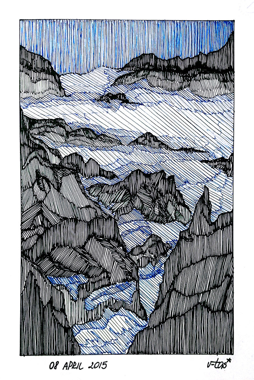 The Power Of Simple Lines: Intricate Drawings By Self-taught Lithuanian Artist The Power Of Simple Lines: Intricate Drawings By Self-taught Lithuanian Artist