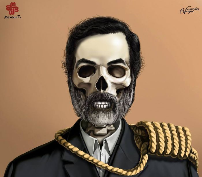 Just Leaders: Creepy Illustrations Of Notorious Leaders By Gunduz Agayev Just Leaders: Creepy Illustrations Of Notorious Leaders By Gunduz Agayev