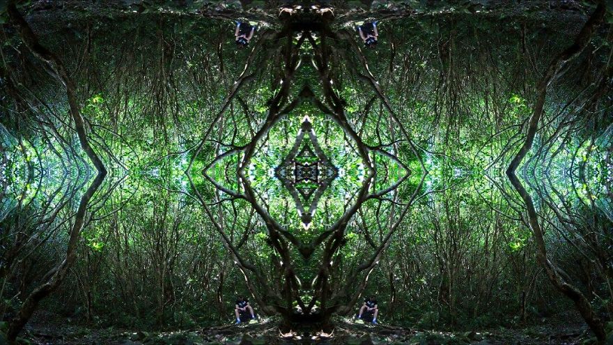 I Created These Kaleidoscopic Images Using My Crappy Phone