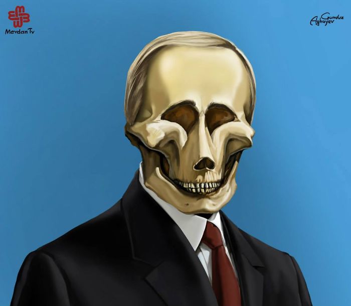 Just Leaders: Creepy Illustrations Of Notorious Leaders By Gunduz Agayev Just Leaders: Creepy Illustrations Of Notorious Leaders By Gunduz Agayev
