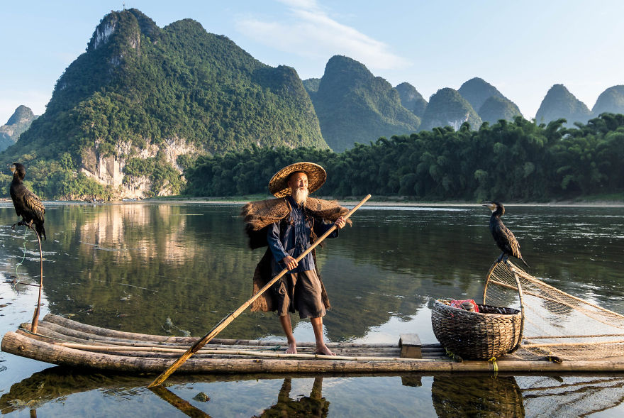 Cormorant Fisherman, Yangshuo.