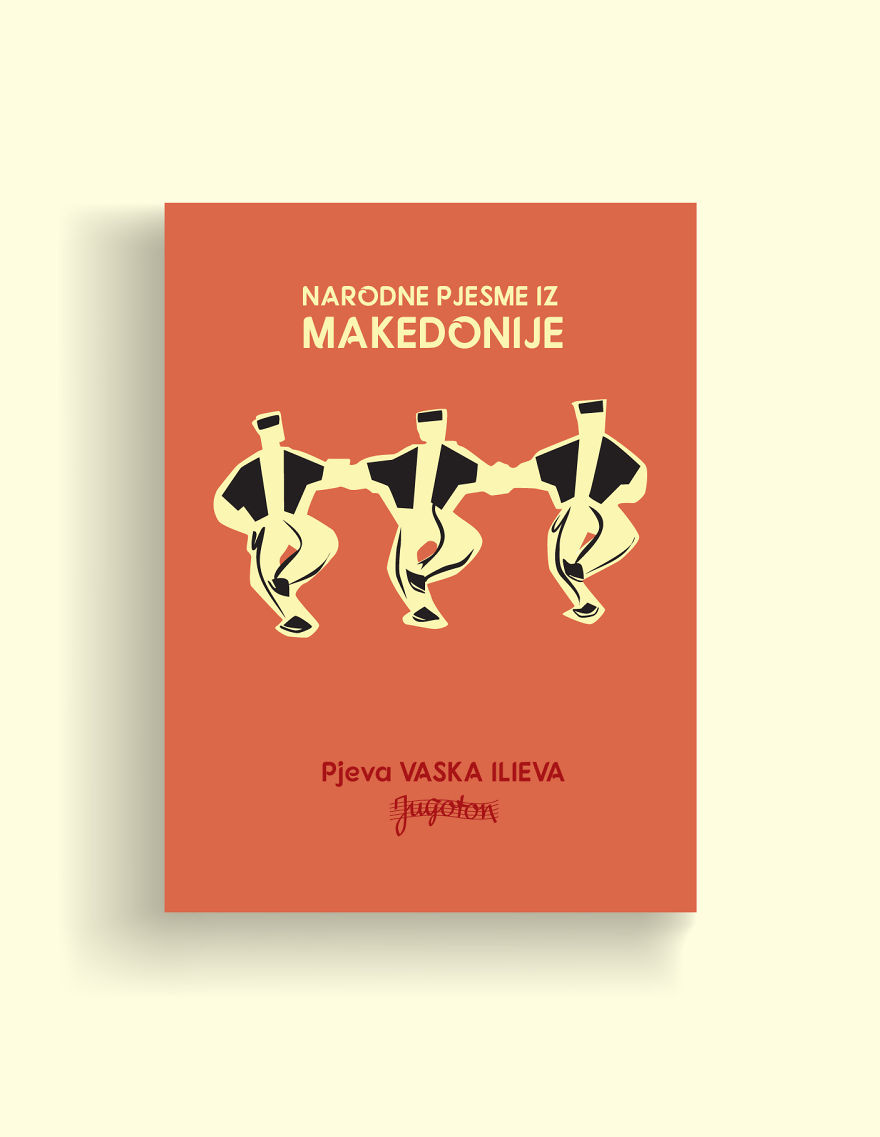 Redesign Of The Yugoslavian Vinyl Records