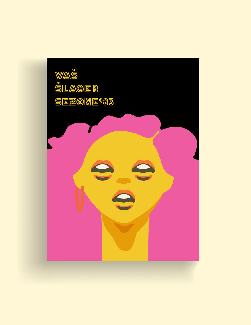 Redesign Of The Yugoslavian Vinyl Records Redesign Of The Yugoslavian Vinyl Records