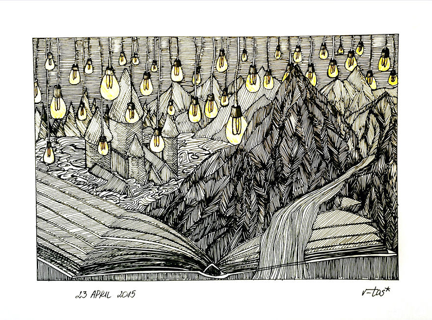 The Power Of Simple Lines: Intricate Drawings By Self-taught Lithuanian Artist The Power Of Simple Lines: Intricate Drawings By Self-taught Lithuanian Artist