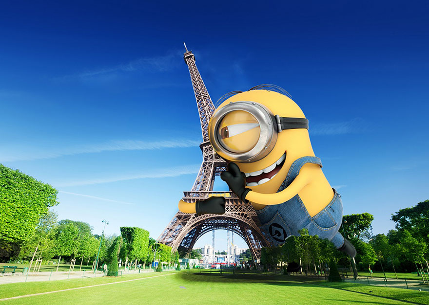 Minions Taking Over Famous Places All Around The World Minions Taking Over Famous Places All Around The World