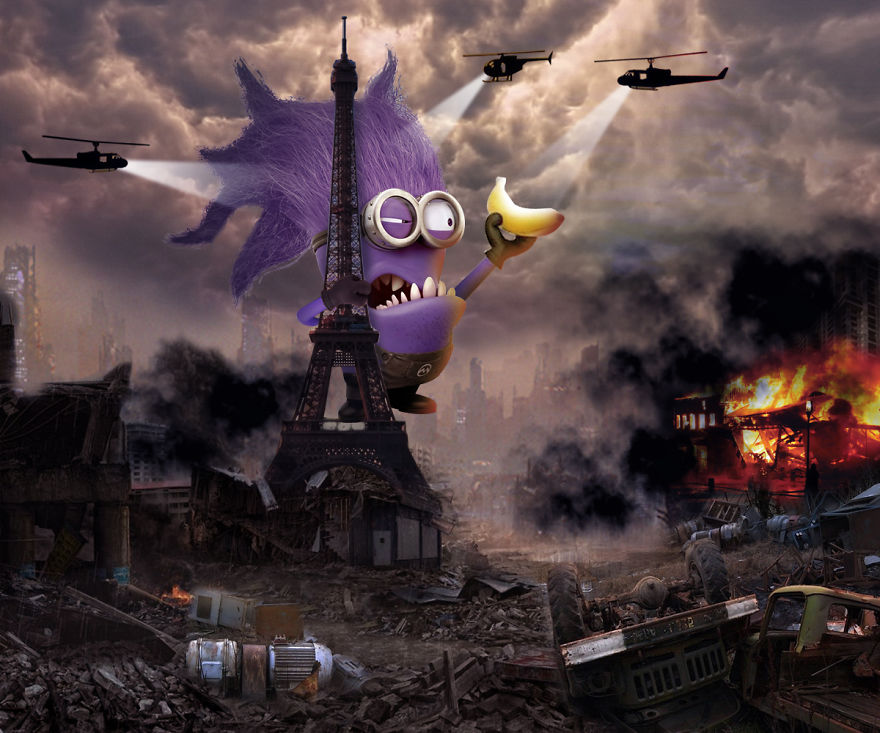 Minions Taking Over Famous Places All Around The World