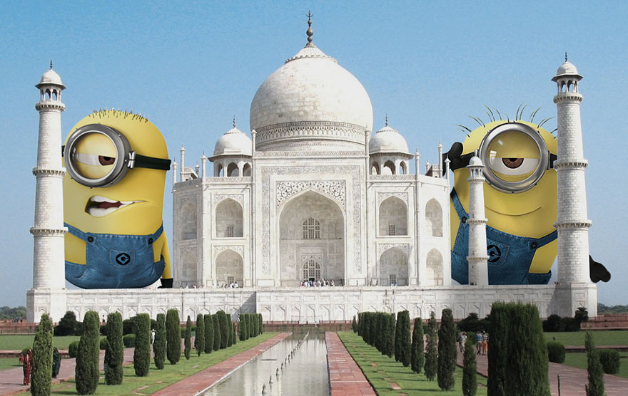 Minions Taking Over Famous Places All Around The World Minions Taking Over Famous Places All Around The World