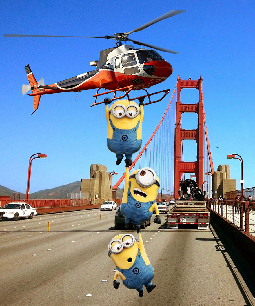Minions Taking Over Famous Places All Around The World