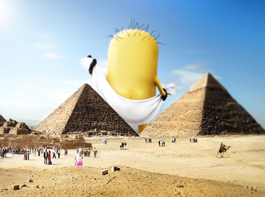 Minions Taking Over Famous Places All Around The World