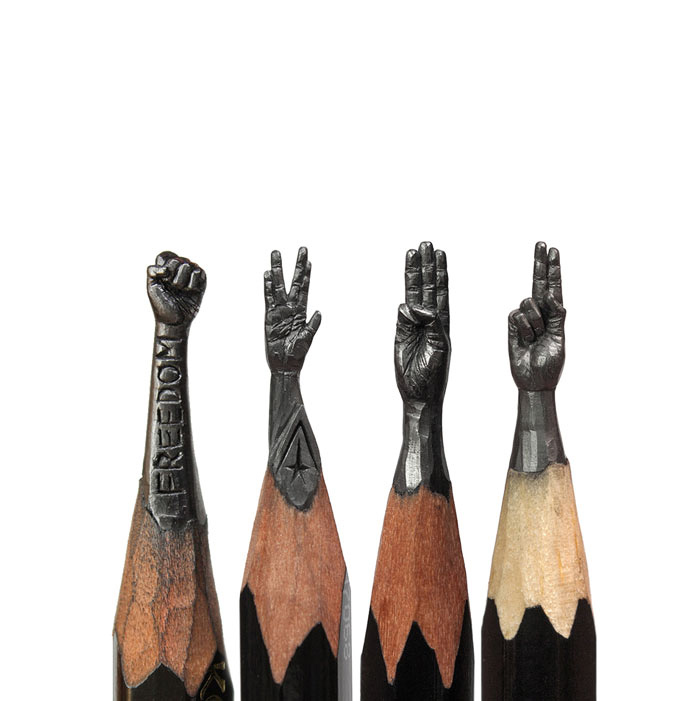 I Turn Pencils Into Miniature Pop-Culture Sculptures