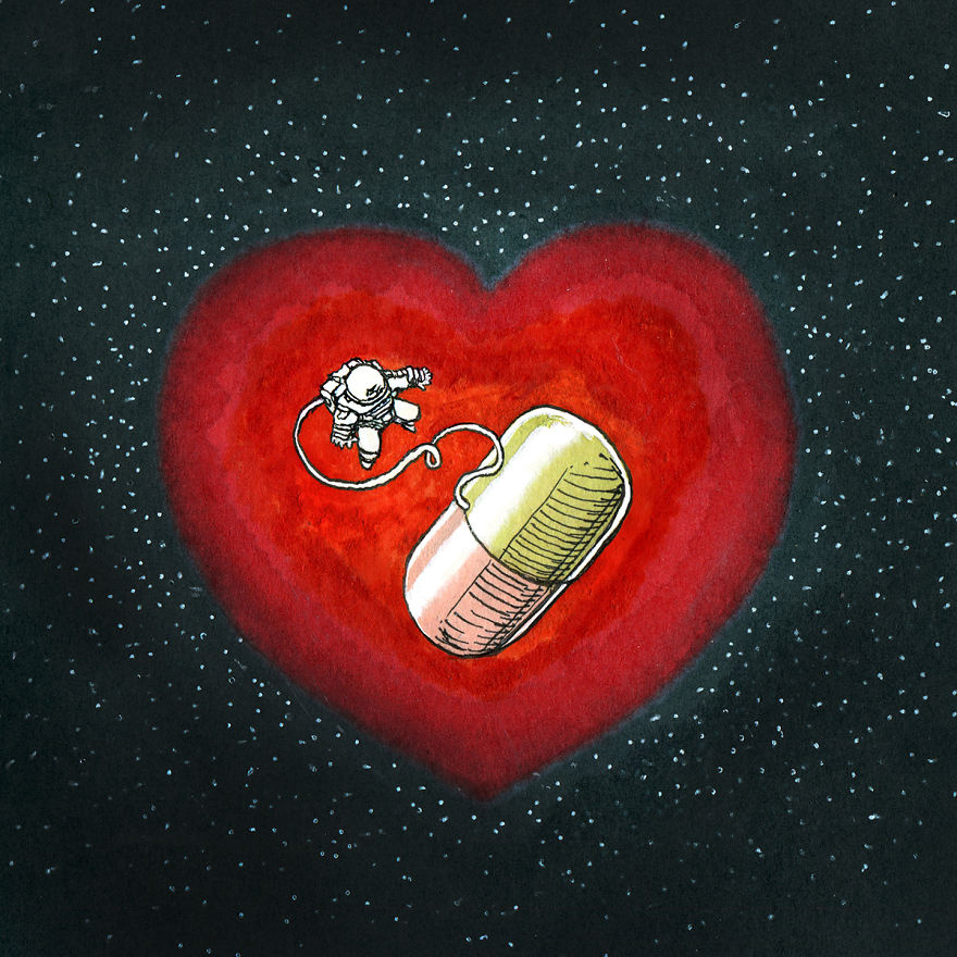 I Talk About Life By Drawing Buddha, Robots, & Outer Space I Talk About Life By Drawing Buddha, Robots, & Outer Space