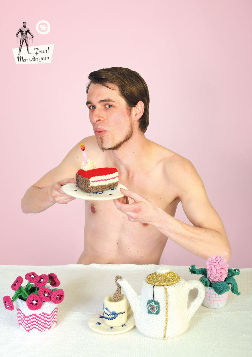 We Made A Sexy Men & Yarn Calendar In Response To Pinup Girls (Part 2) We Made A Sexy Men & Yarn Calendar In Response To Pinup Girls (Part 2)