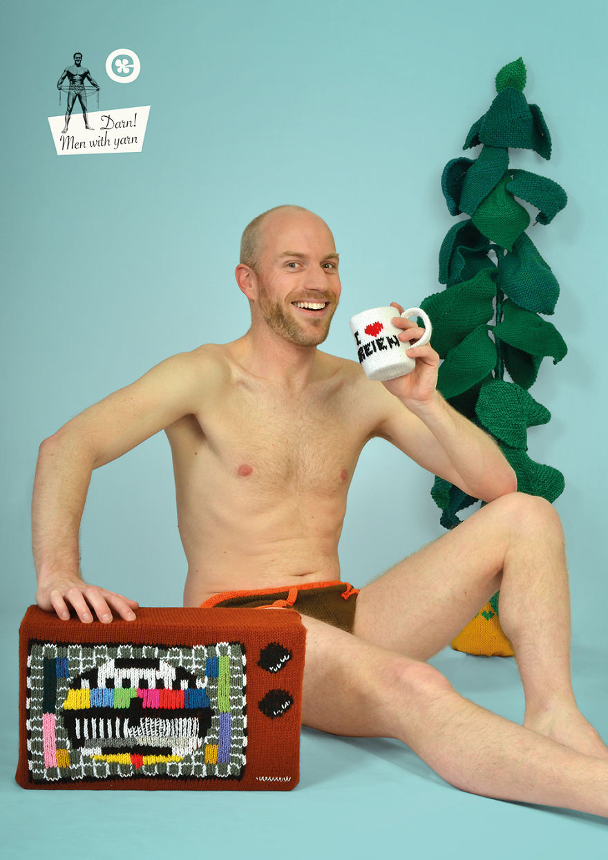 We Made A Sexy Men & Yarn Calendar In Response To Pinup Girls (Part 2) We Made A Sexy Men & Yarn Calendar In Response To Pinup Girls (Part 2)
