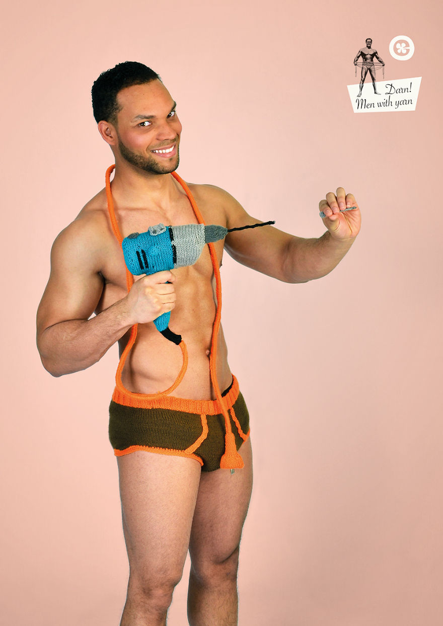 We Made A Sexy Men & Yarn Calendar In Response To Pinup Girls (Part 2) We Made A Sexy Men & Yarn Calendar In Response To Pinup Girls (Part 2)