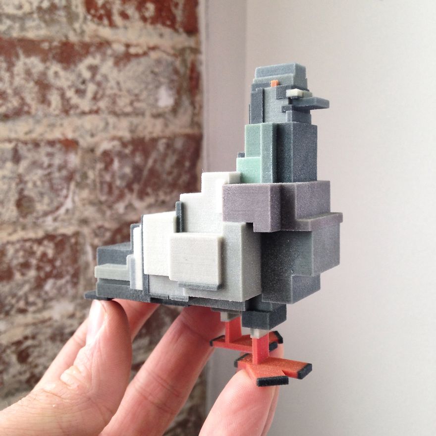 Elucidation: Pixelated Paintings At White Walls Gallery