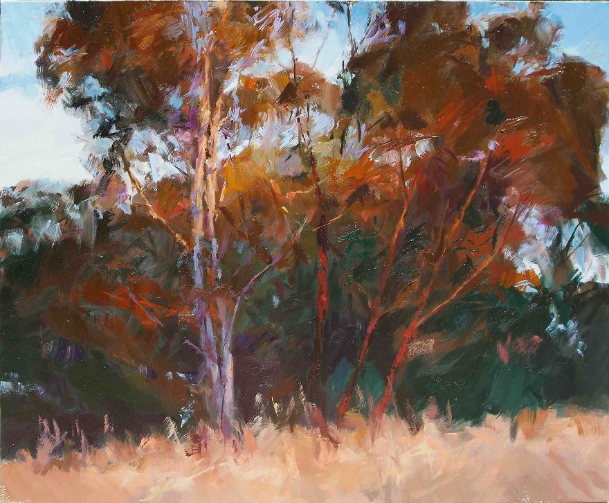 Australia's Beauty In Oil Paintings