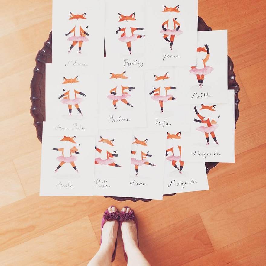 Portuguese Architect, Ballet Teacher And Illustrator Captures Her Life From Above