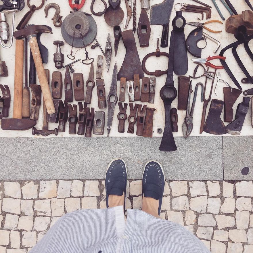 Portuguese Architect, Ballet Teacher And Illustrator Captures Her Life From Above Portuguese Architect, Ballet Teacher And Illustrator Captures Her Life From Above