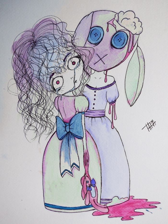 I Use Mixed Media To Experiment With Watercolor Paintings