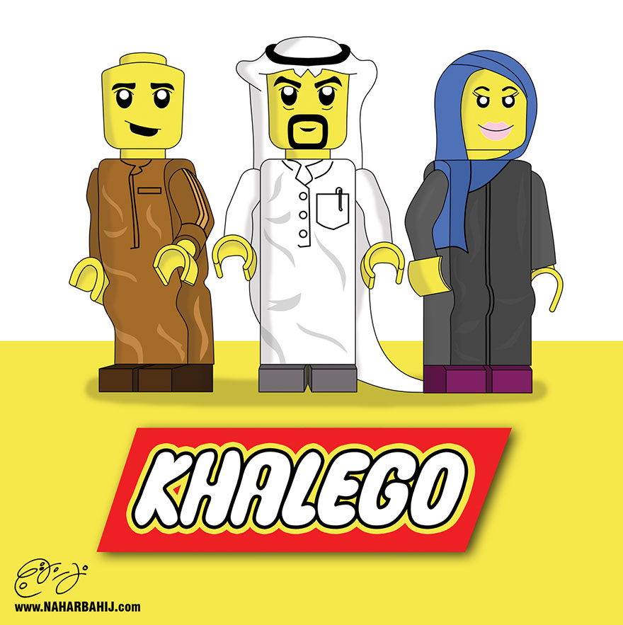 Famous Cartoon Characters With Arabian Twist