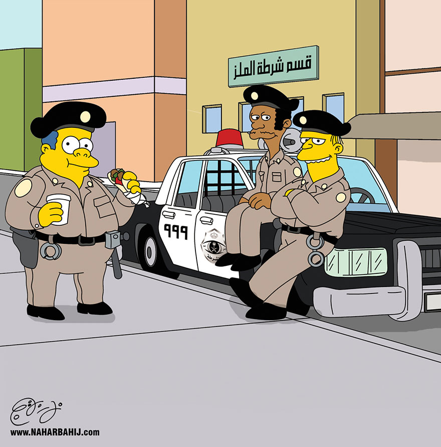 Famous Cartoon Characters With Arabian Twist