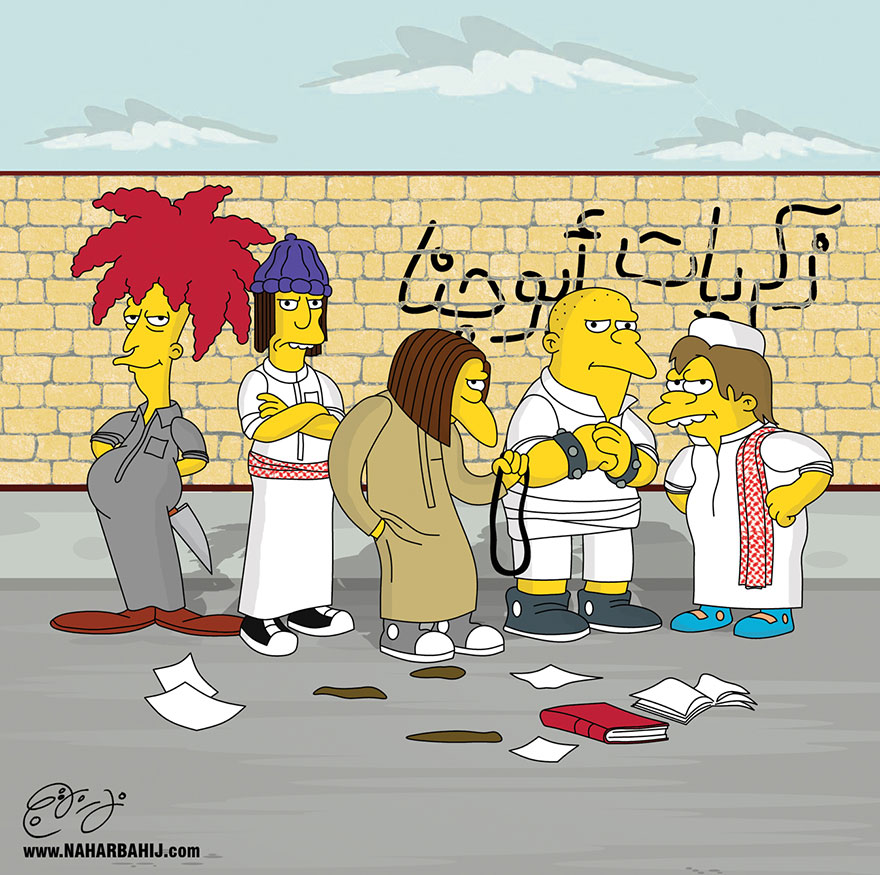 Famous Cartoon Characters With Arabian Twist