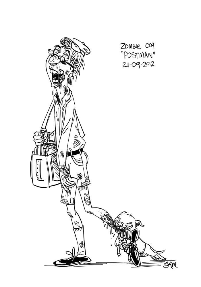 Zombie-A-Day Challenge: I Spent 144 Days Drawing Zombies