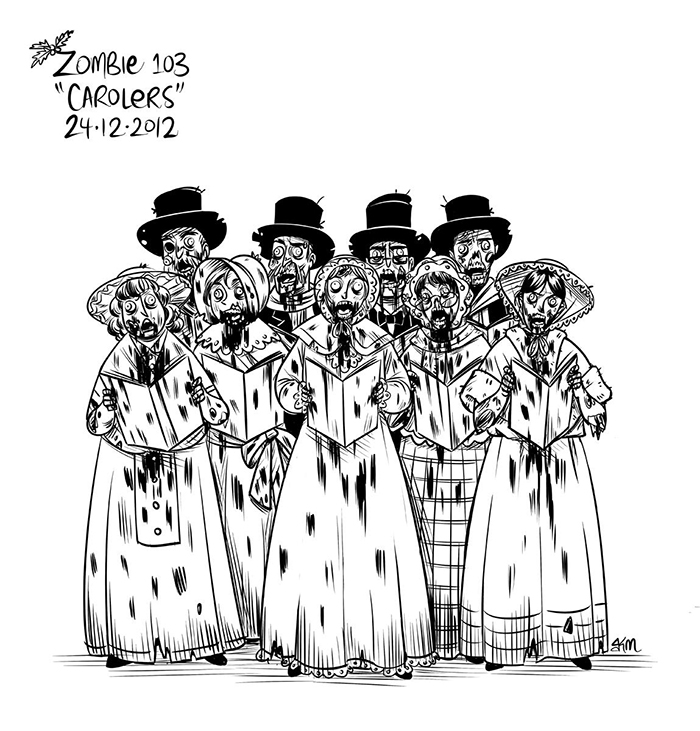 Zombie-A-Day Challenge: I Spent 144 Days Drawing Zombies