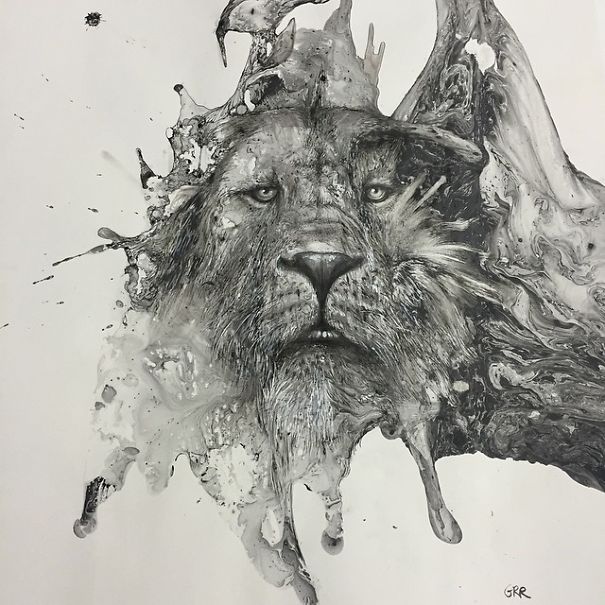 I Splash Ink To Create Chaos So I Could Bring Some Order To My Life