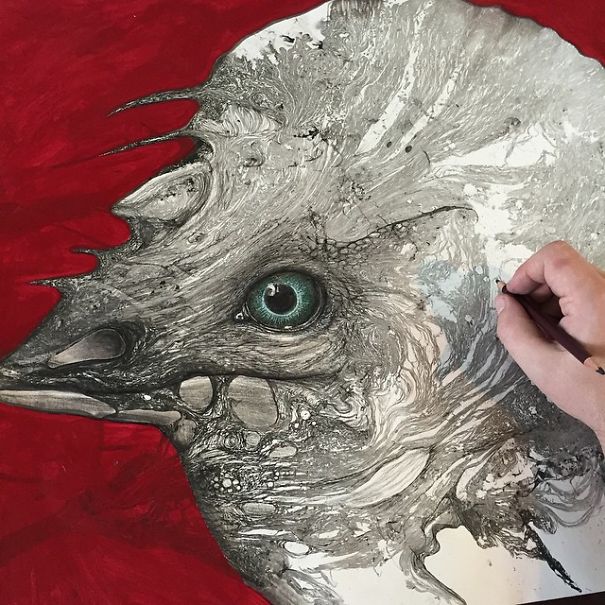 I Splash Ink To Create Chaos So I Could Bring Some Order To My Life