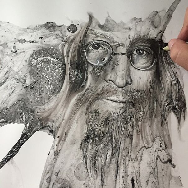 I Splash Ink To Create Chaos So I Could Bring Some Order To My Life