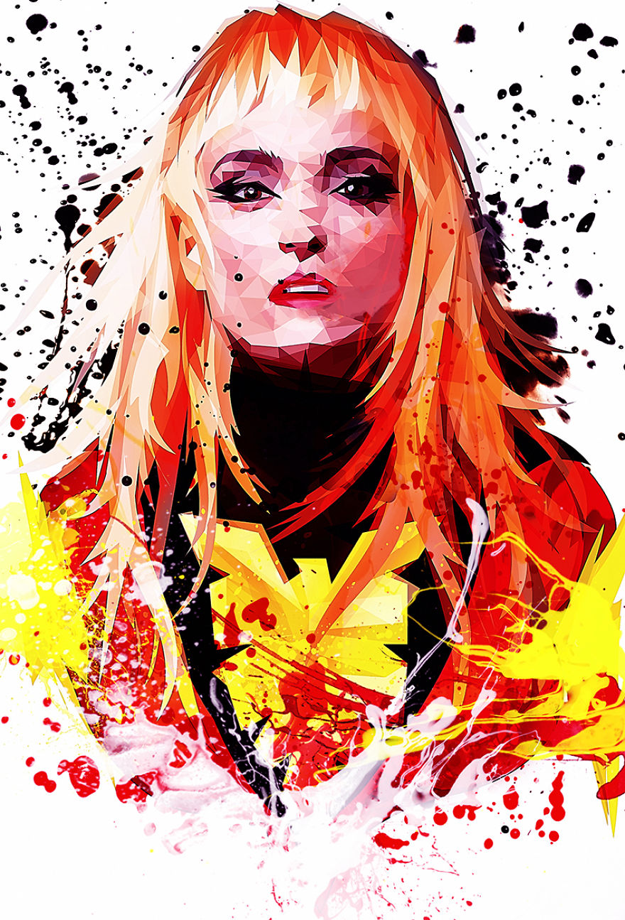 I Digitally Draw Portraits Of Celebrities And Movie Stars