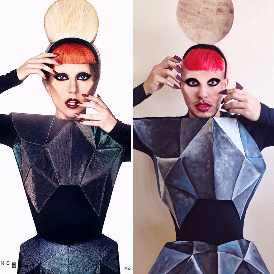 I Recreate Celebrity Fashion From Garbage Bags And Shower Curtains I Recreate Celebrity Fashion From Garbage Bags And Shower Curtains