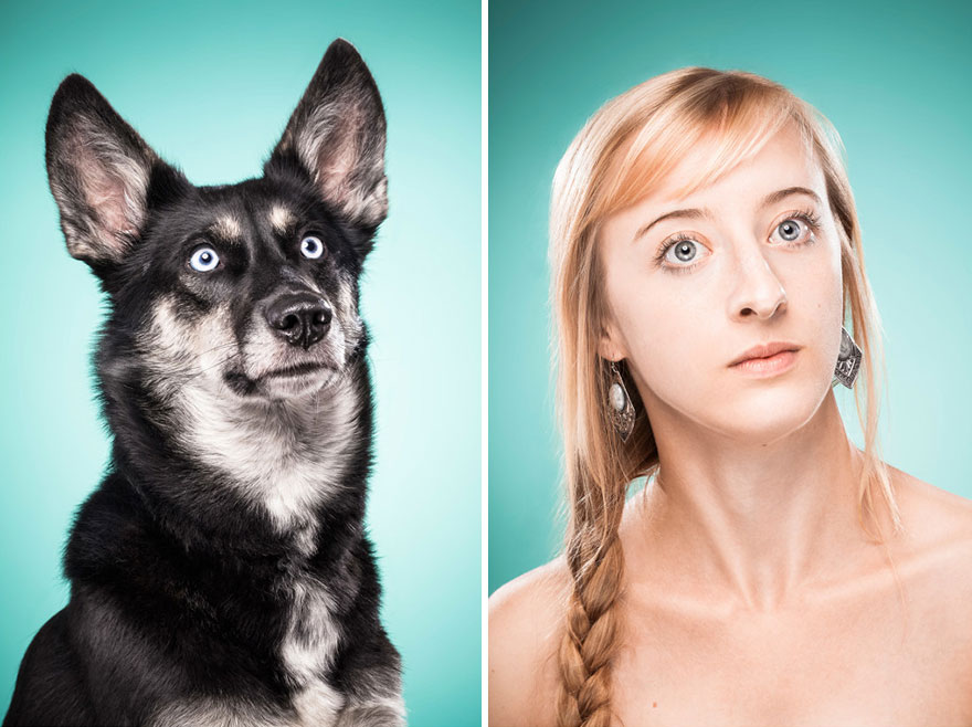 Like Owner, Like Dog: I Capture Dog Owners Mimicking Their Best Friends