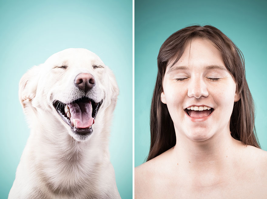 Like Owner, Like Dog: I Capture Dog Owners Mimicking Their Best Friends