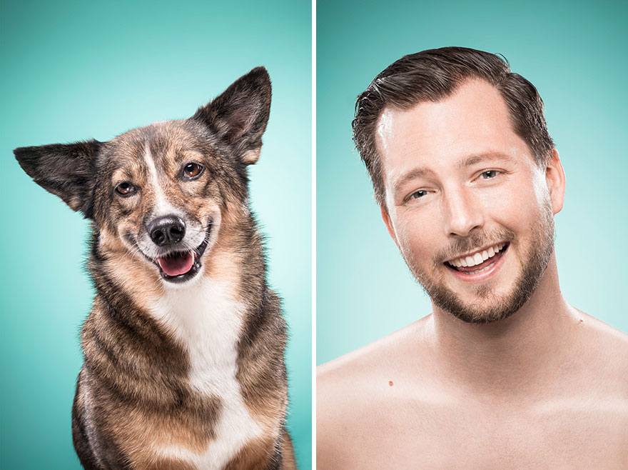 Like Owner, Like Dog: I Capture Dog Owners Mimicking Their Best Friends
