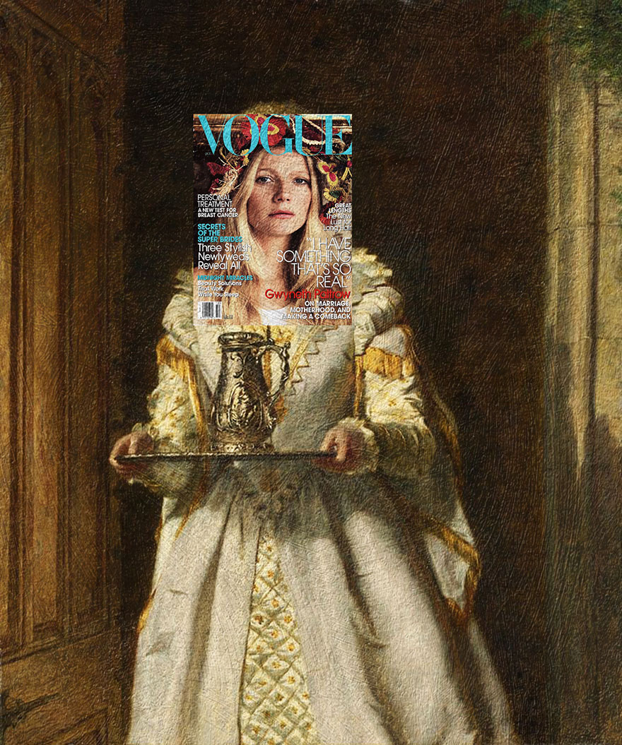 I Do Mash-Ups Of Magazine Covers And Classical Paintings (Part 2) I Do Mash-Ups Of Magazine Covers And Classical Paintings (Part 2)