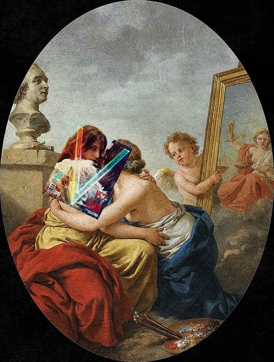I Do Mash-Ups Of Magazine Covers And Classical Paintings (Part 2) I Do Mash-Ups Of Magazine Covers And Classical Paintings (Part 2)