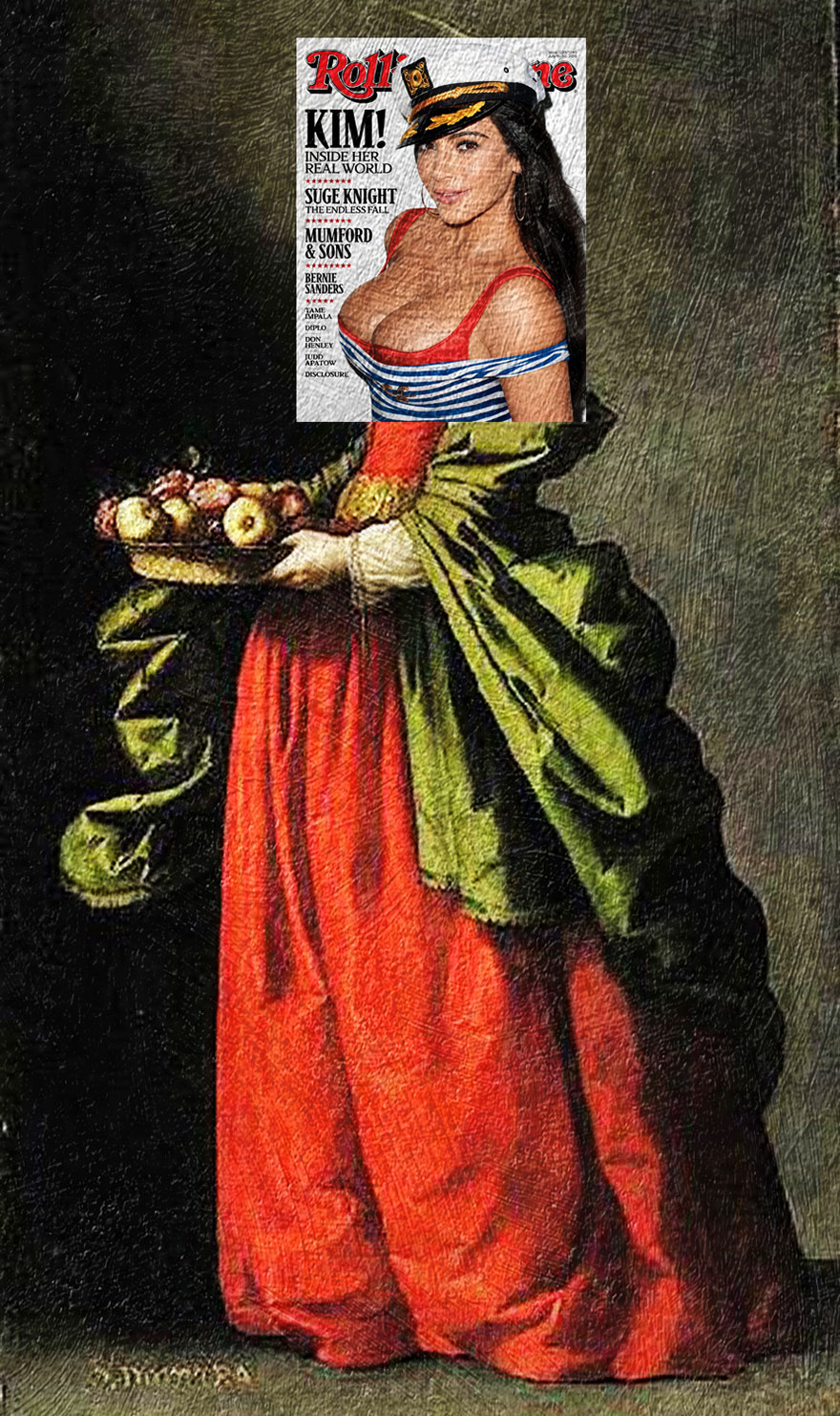 I Do Mash-Ups Of Magazine Covers And Classical Paintings (Part 2) I Do Mash-Ups Of Magazine Covers And Classical Paintings (Part 2)