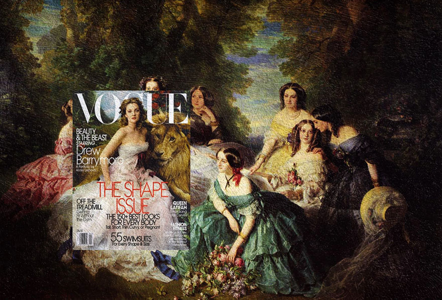 I Do Mash-Ups Of Magazine Covers And Classical Paintings (Part 2) I Do Mash-Ups Of Magazine Covers And Classical Paintings (Part 2)