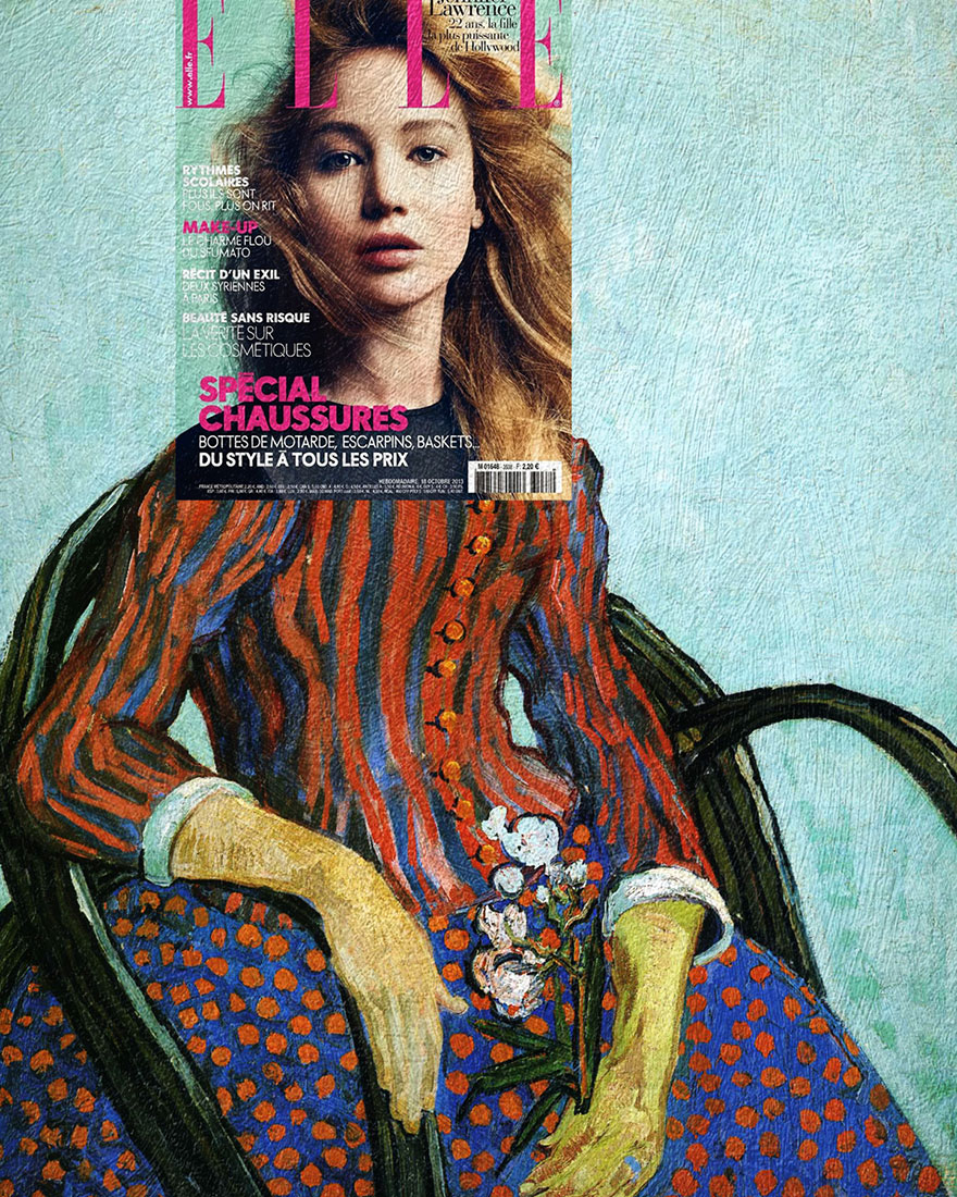 I Do Mash-Ups Of Magazine Covers And Classical Paintings (Part 2) I Do Mash-Ups Of Magazine Covers And Classical Paintings (Part 2)