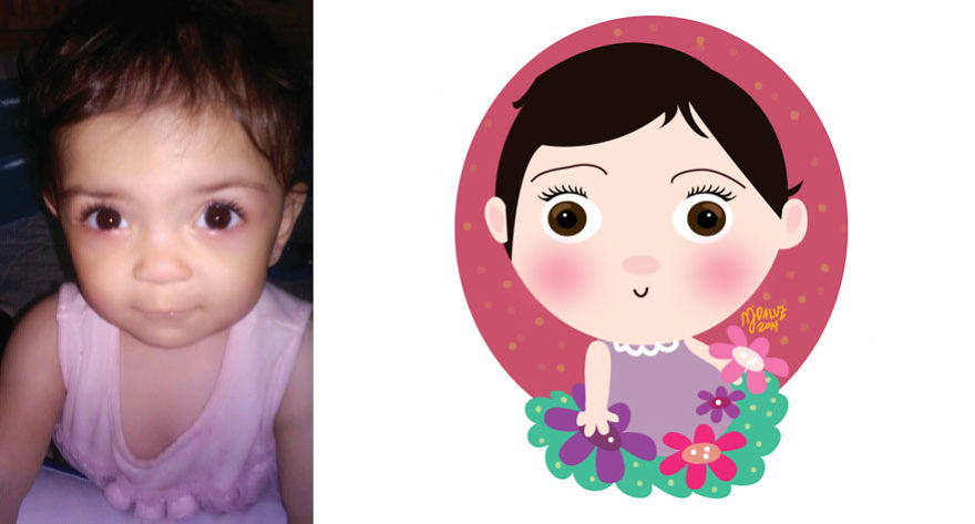 I Take Children’s Photos From The Internet And Turn Them Into Fun Illustrations (Part 2) I Take Children’s Photos From The Internet And Turn Them Into Fun Illustrations (Part 2)