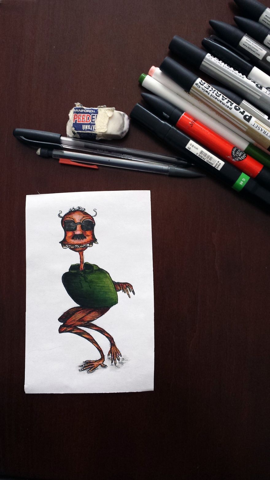 I Suffer From Anxiety And Nightmares, Drawing Monsters From My Dreams Helps Me Escape Them I Suffer From Anxiety And Nightmares, Drawing Monsters From My Dreams Helps Me Escape Them